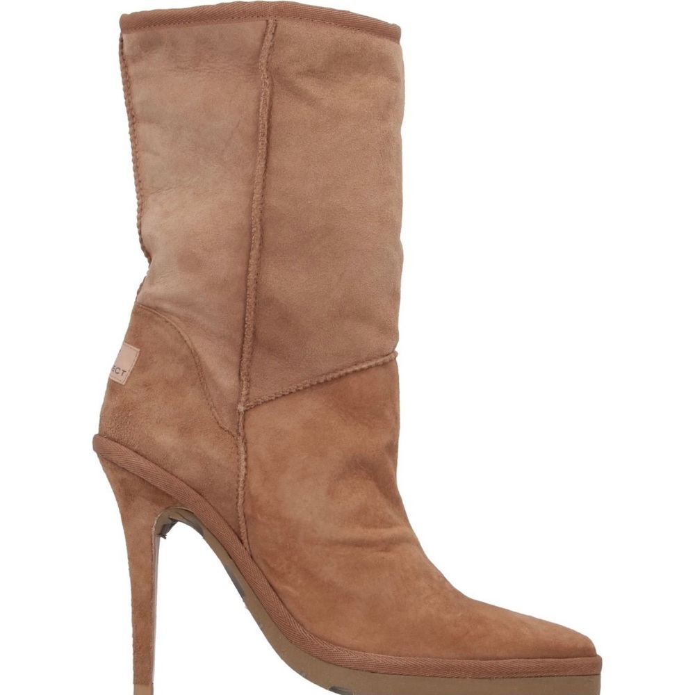 UGG heeled suede ankle boots